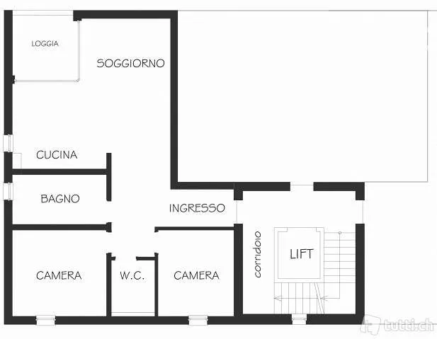 Modernes 3.5-Zimmer-Wohnung in S. Antonino: Komfort und keine Überraschungen!