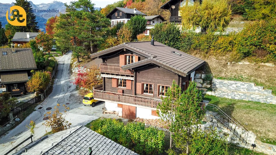 Spacieux chalet sur les hauteurs de Vercorin - printemps été 2026