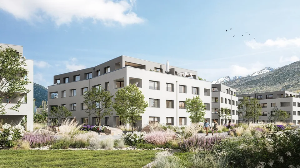 3 ½ Zimmer-Neubauwohnung in Visp mieten