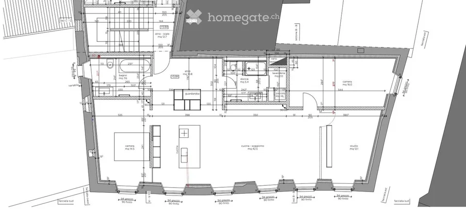 Wir vermieten eine moderne Wohnung im Zentrum von Arogno