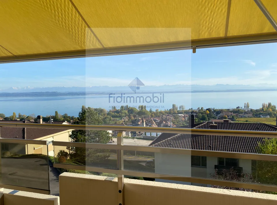 APPARTEMENT ENTIEREMENT RENOVE AVEC VUE IMPRENABLE SUR LE LAC