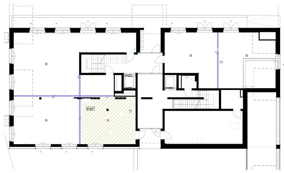 NEUBAU: Repräsentative Gewerbefläche an prominenter Lage mit 47m2