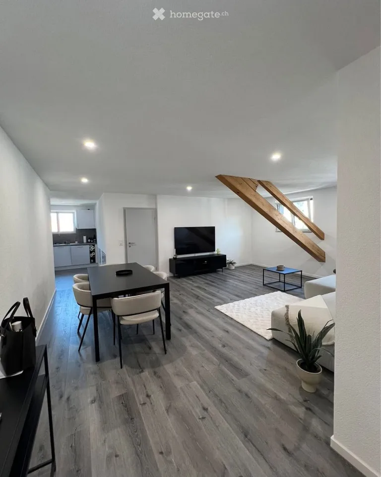 Appartement à Moutier rénové avec charme
