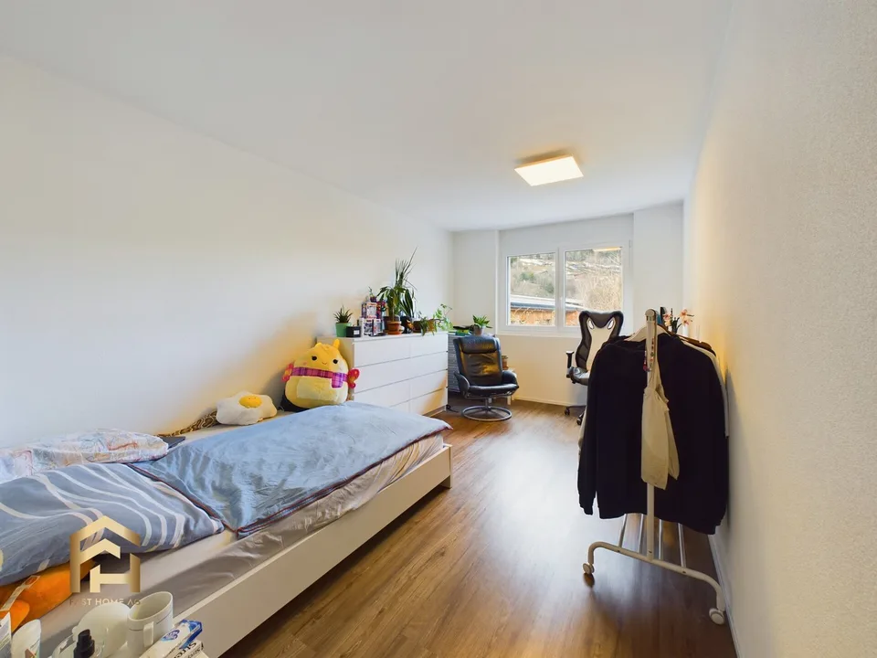 Modern 4.5 room apartment with large terrace and stunning views of Brig