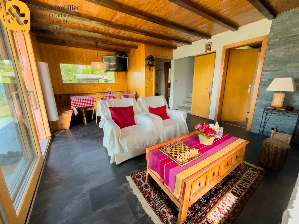 Chalet in einer Ferienresidenz, 5 Minuten von Veysonnaz und der Piste von L'Ours entfernt