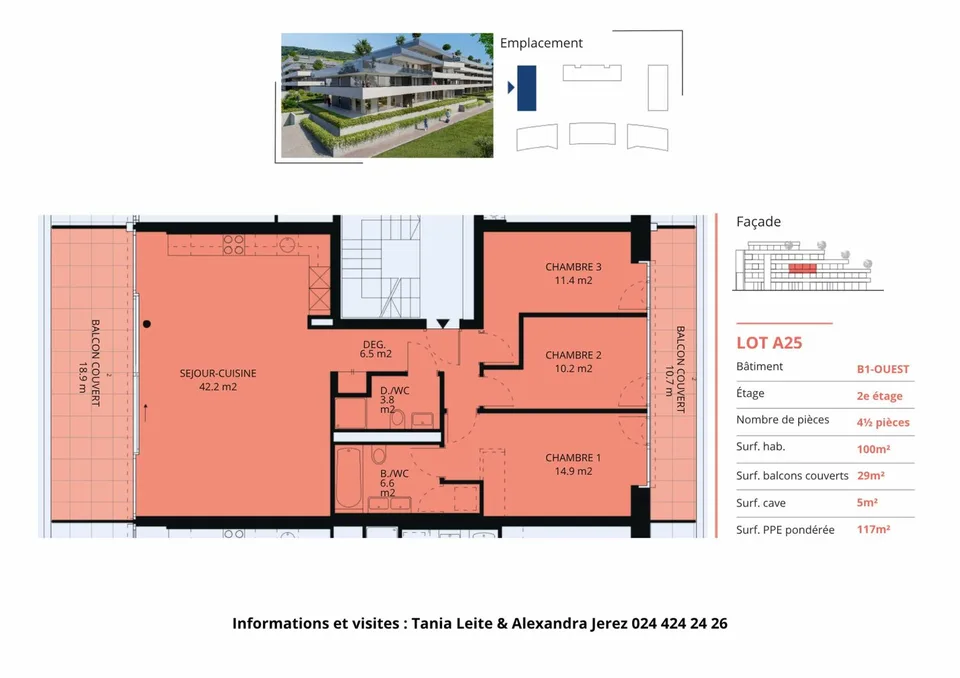 4.5 Zimmer Wohnung in Rolle – Foto 13 von 14