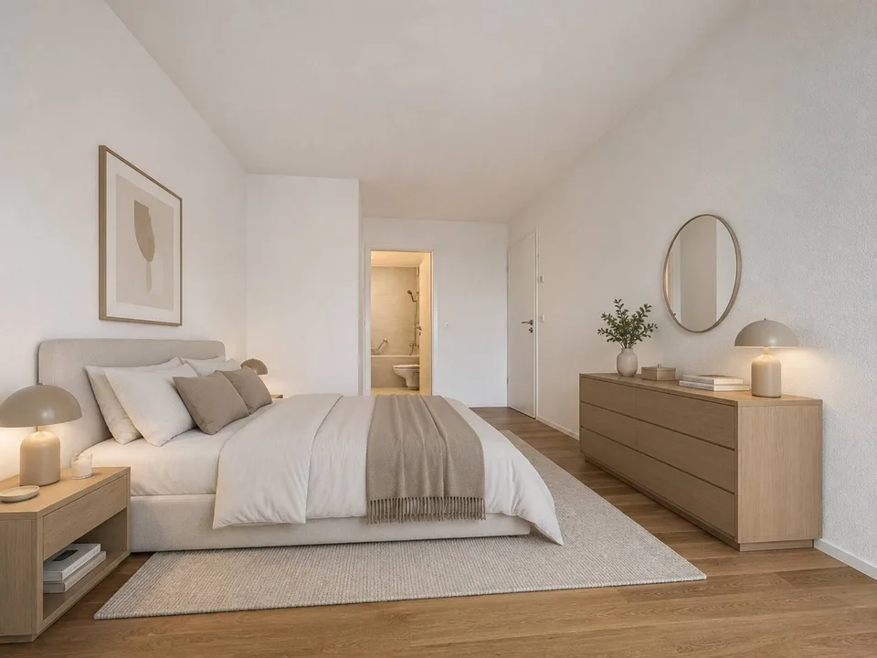 Appartement neuf de 4.5 pièces avec balcons couverts