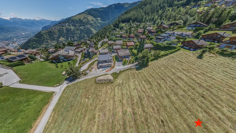 Terreno urbanizzato senza mandato in un quartiere residenziale molto vicino al centro della stazione