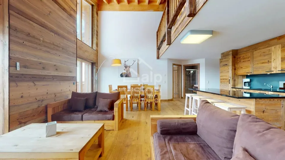DUPLEX UNIQUE 5.5 PIÈCES SKI IN / SKI OUT