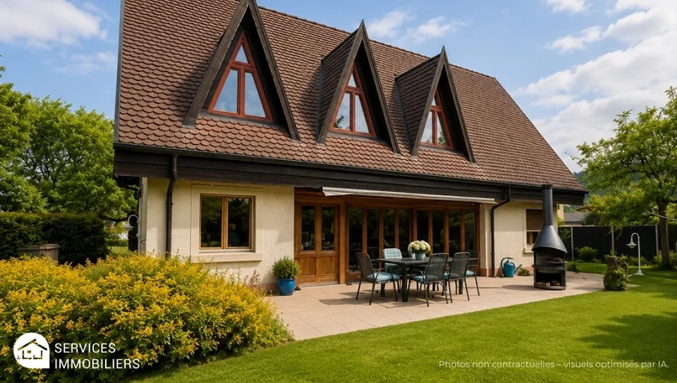 Maison d'architecte lumineuse au calme - Coup de coeur assuré à Glovelier