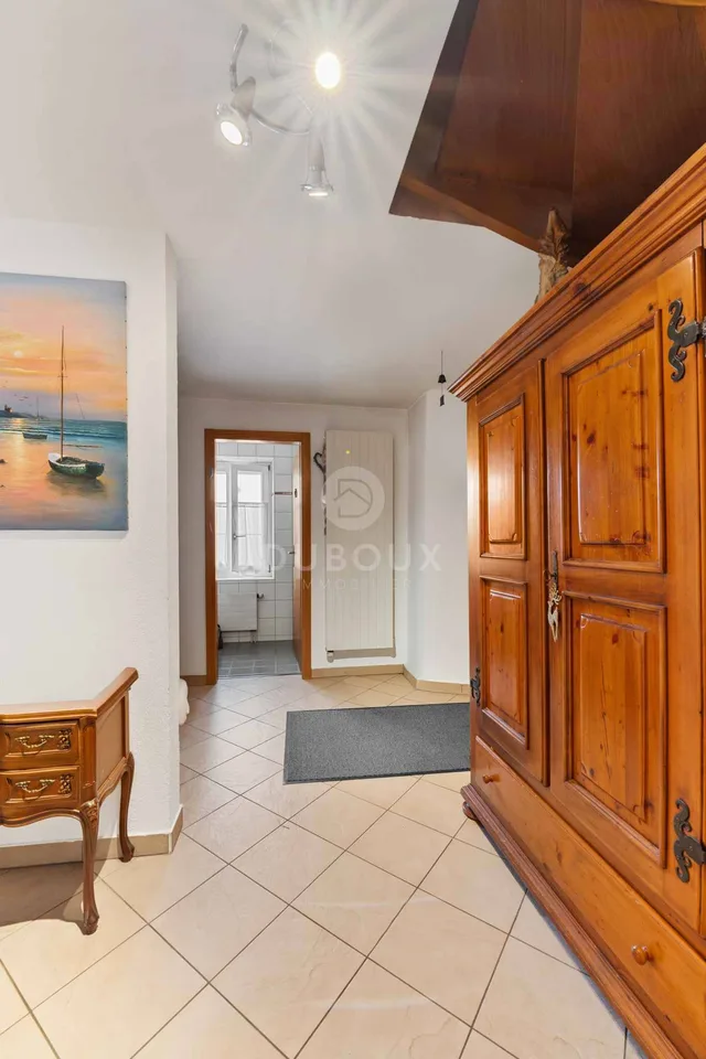 Incantevole duplex di 3 locali con orto