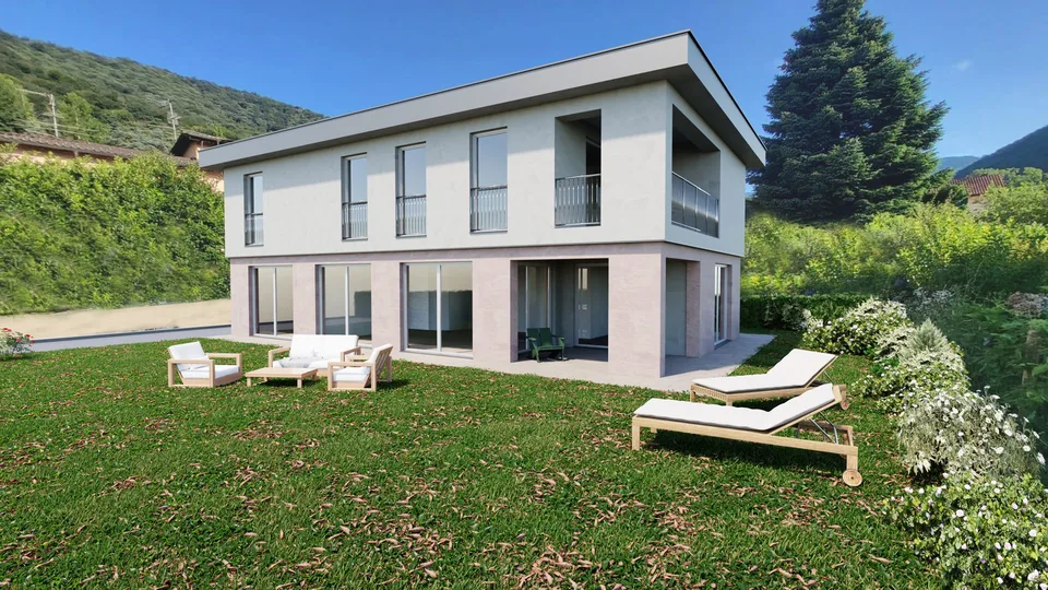 Nuova Villa con vista lago