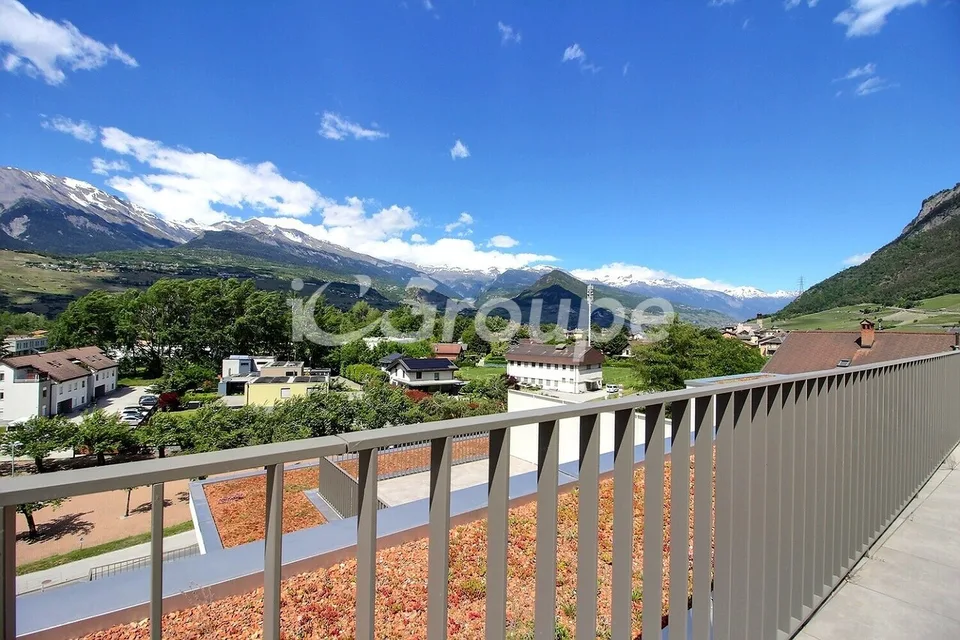 Très bel appartement neuf de 3.5 pces à Bramois avec jolie terrasse – photo 6 sur 8