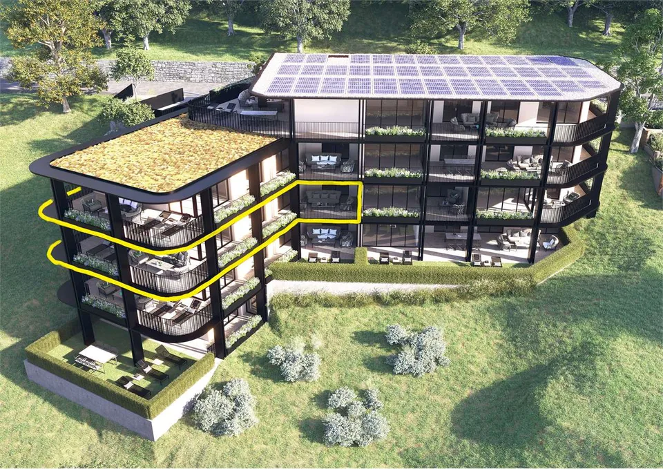 PPP4 - Pregassona: Oasis - 5.5 locali di lusso con terrazza vivibile