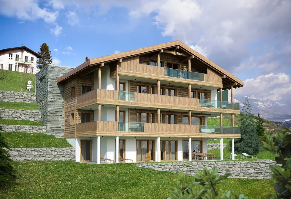 Appartement neuf de haut standing de montagne - Lens/Crans-Montana
