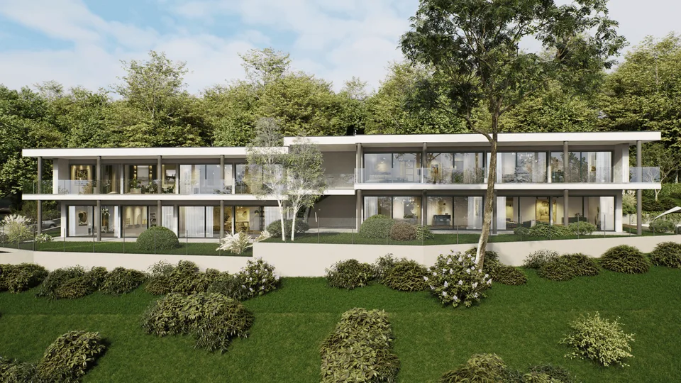Exklusive Residenz in Bau in Lugano