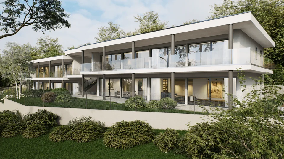 Exklusive Residenz in Bau in Lugano