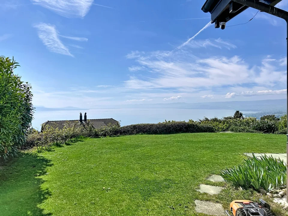Das Panorama von Grandvaux