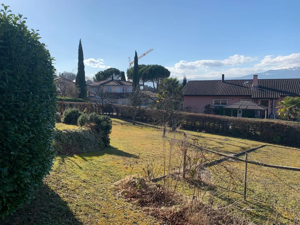 4,5 Zimmer mit großem privatem Garten in Yverdon-les-Bains