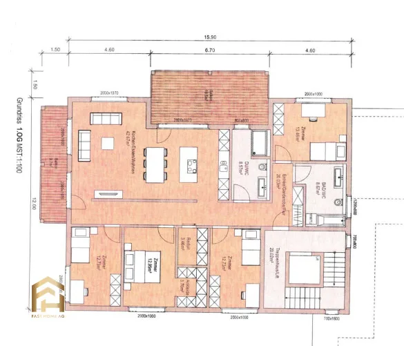Progetto di costruzione nuova: 5,5 locali da sogno in vendita – foto 9 di 9