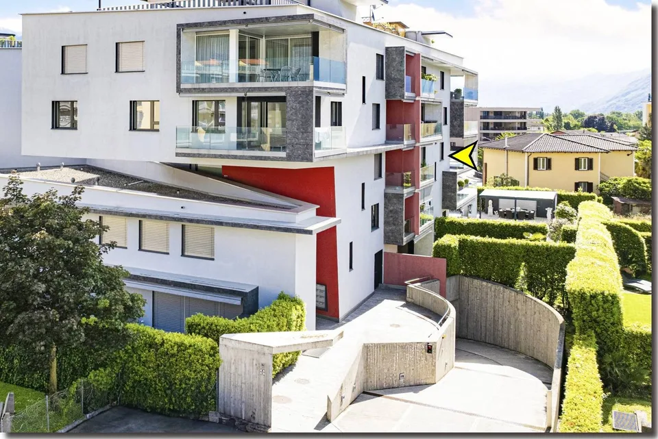Moderno ed elegante appartamento di 4 locali con terrazza orientata a sud