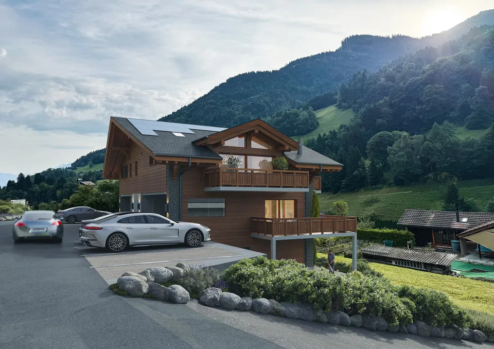 Meraviglioso appartamento di 6,5 locali in un chalet a Val-d'Illiez