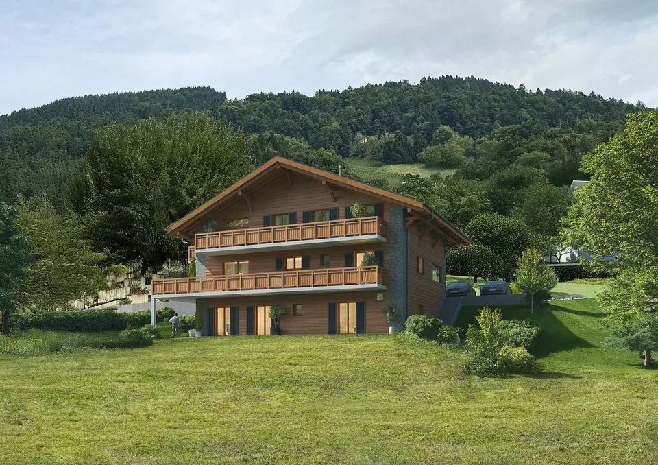 Meraviglioso appartamento di 6,5 locali in un chalet a Val-d'Illiez