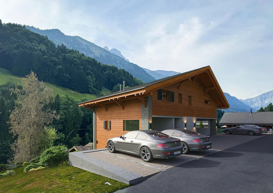 Meraviglioso appartamento di 6,5 locali in un chalet a Val-d'Illiez
