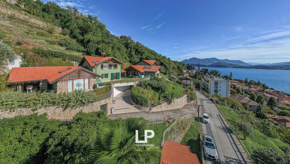 Villa San Giorgio con vista panoramica sul Lago Maggiore a Belgirate – foto 6 di 13