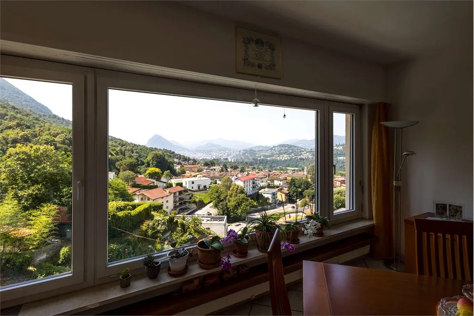 Cadro - Elegante casa unifamiliare con terrazze panoramiche e grande g