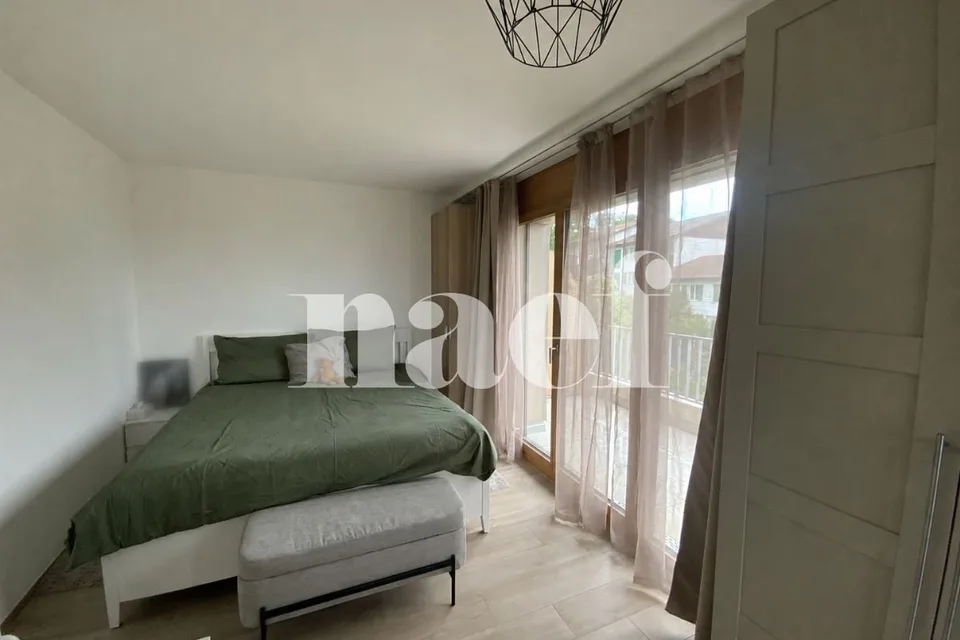 Appartamento in mansarda di 3 locali con terrazza e vista libera