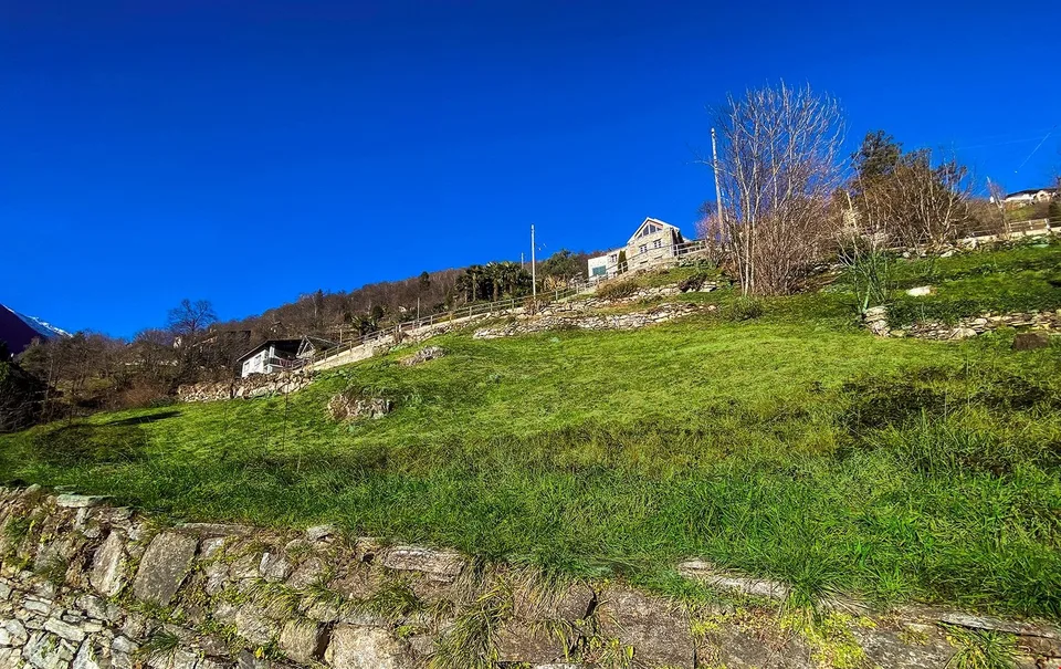 Terreno con progetto APPROVATO a Mergoscia