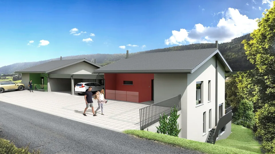 Neue Promotion - 4,5-Zimmer-Wohnung mit Aussicht in Vallorbe