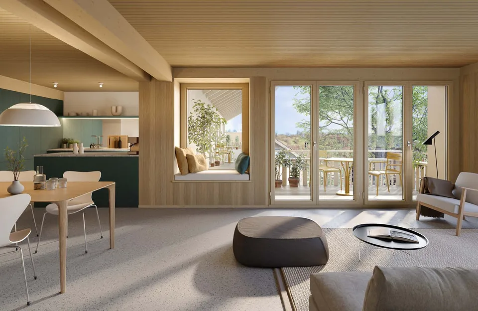 Letzte verfügbare Einheit – Loft mit 150 m² Wohnfläche und bis 4.2 m Raumhöhe