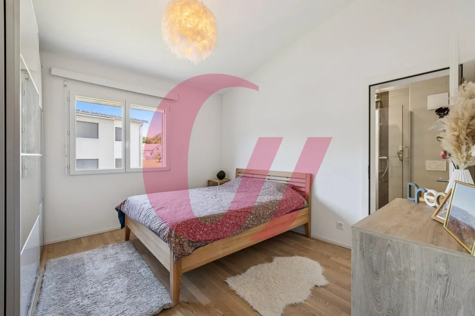 Wohnung mit 3.5 Zimmern in Vuisternens-en-Ogoz – Foto 6 von 10