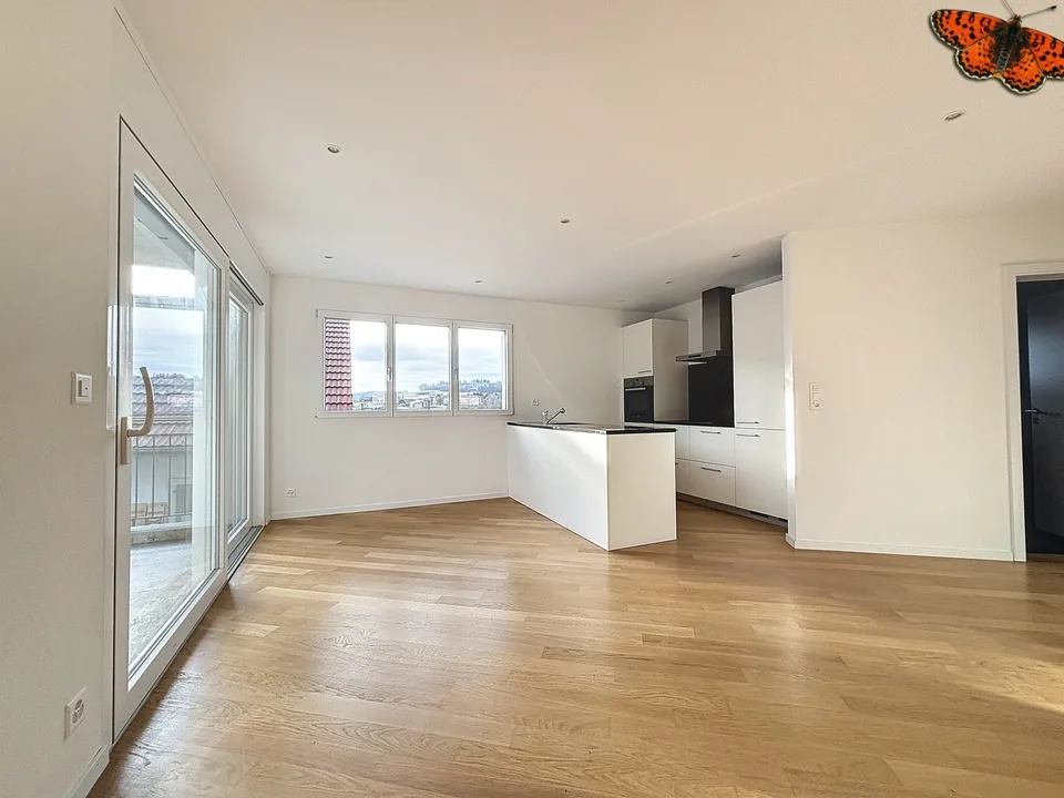 Attique de 4½ pièces à vendre à Romont!