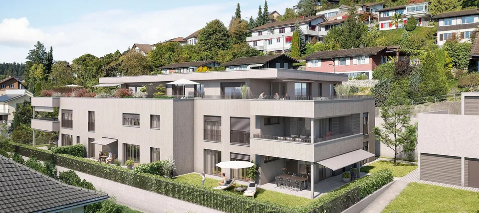 Letzte verfügbare Wohnung - 3.5 Zimmer Gartenwohnung an Toplage