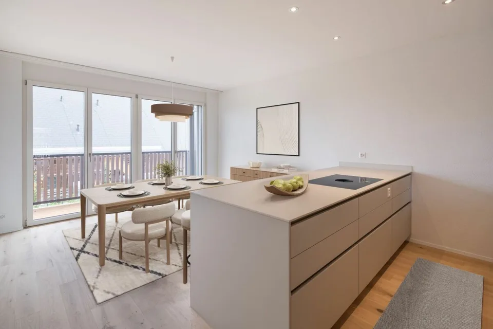 Edificio nuovo - maisonette esclusiva di 4,5 locali con 157 m² di spazio abitativo a Zauggenried