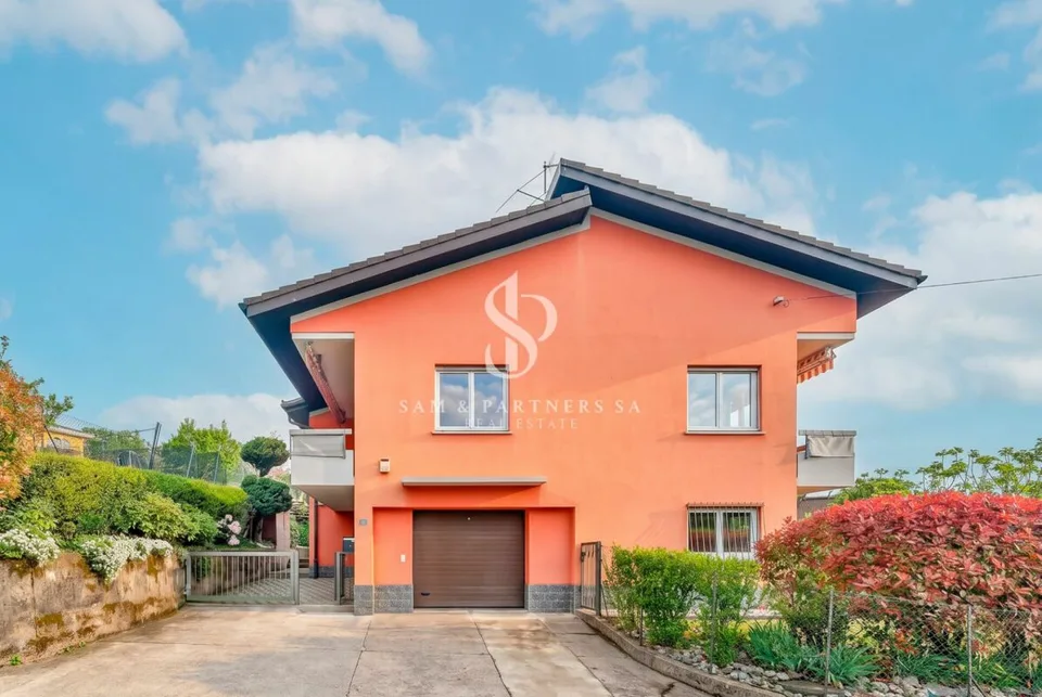 Casa con giardino