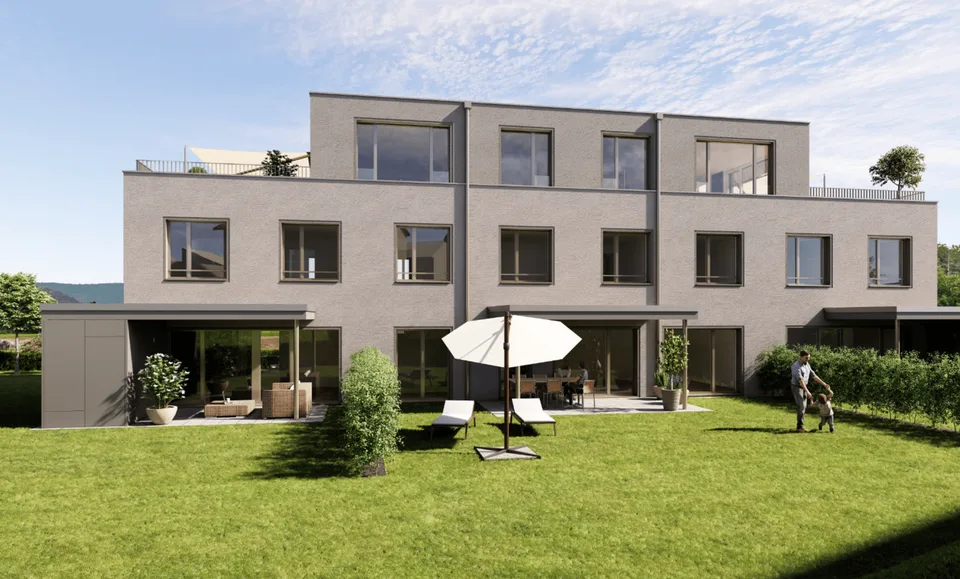 Vivere sul ruscello nell'idillico Hendschiken con buoni collegamenti a Lenzburg, Aarau e Zurigo