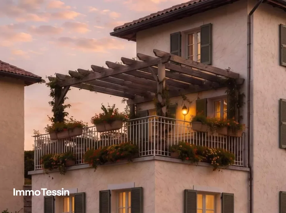Nouvelle & exclusive maison de 8 pièces avec une vue panoramique magnifique sur le monde montagnard du Tessin près de Lugano