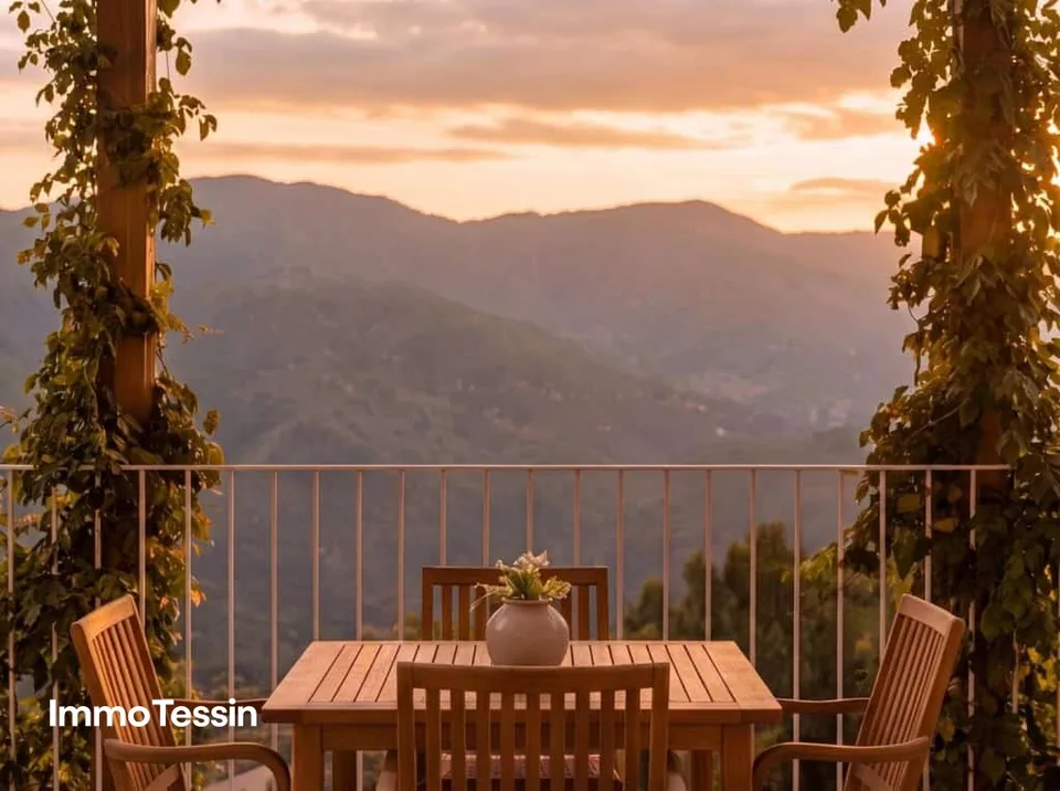 Nouvelle & exclusive maison de 8 pièces avec une vue panoramique magnifique sur le monde montagnard du Tessin près de Lugano