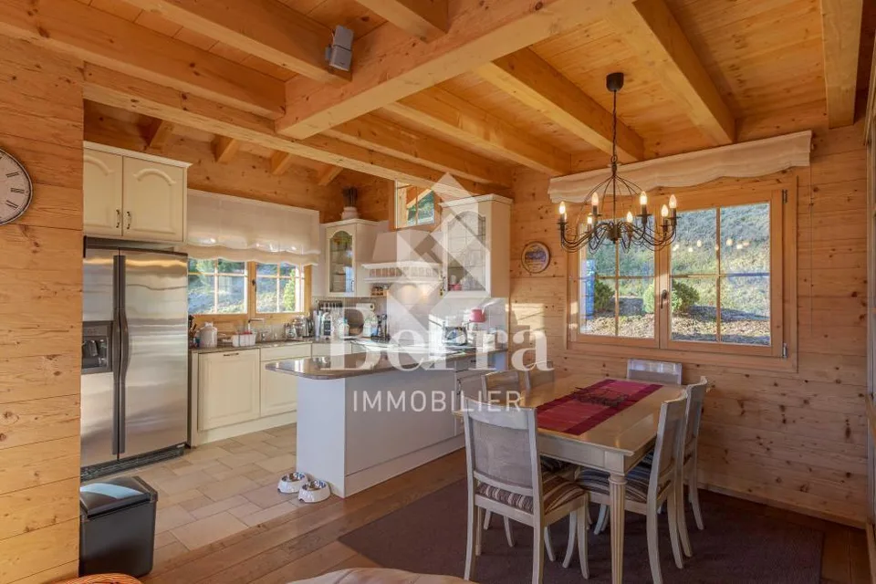 Magnifico chalet di lusso con vista panoramica sulle Alpi