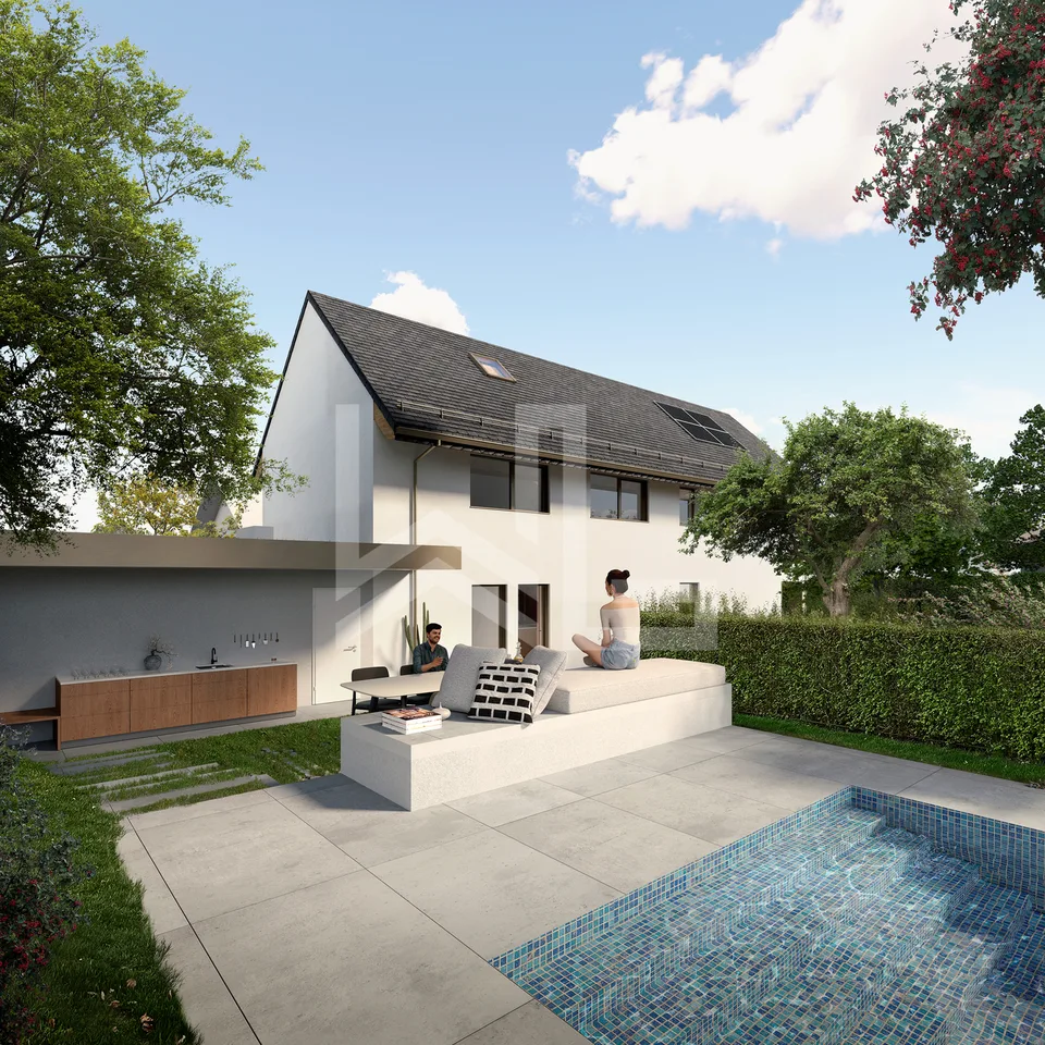 Villa d 'exception au coeur de la nature - Permis en Force