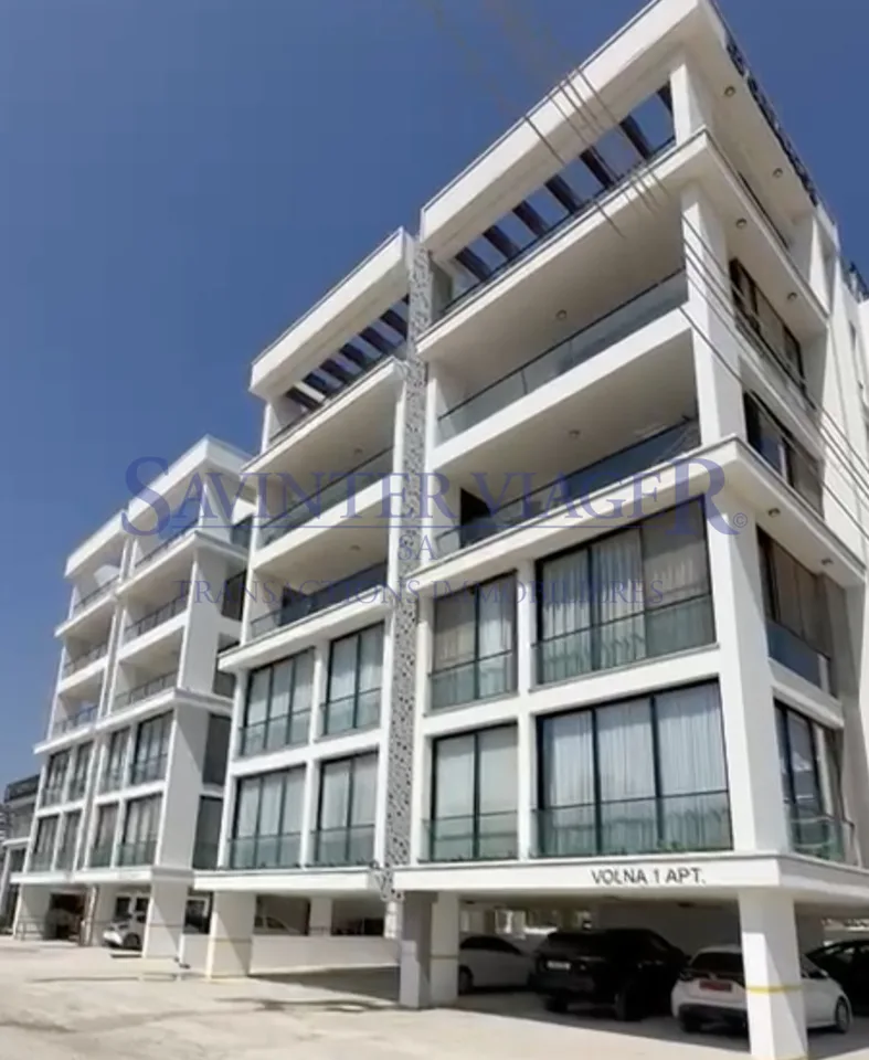 Appartement très récent   2+1, à 5 min de la plage.