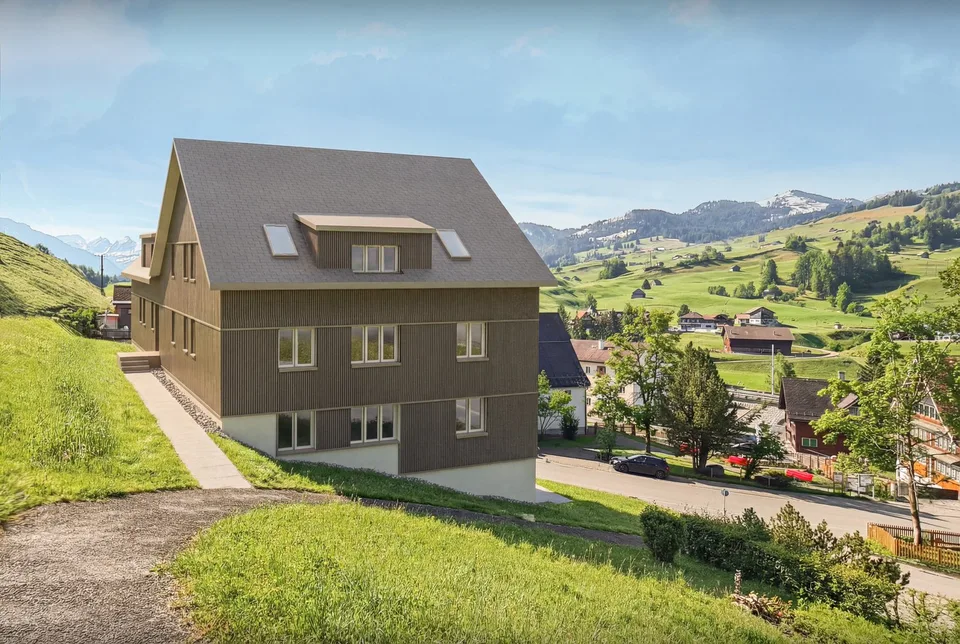 Appartamento giardino di nuova costruzione con molto spazio e senso di vita nel Toggenburg