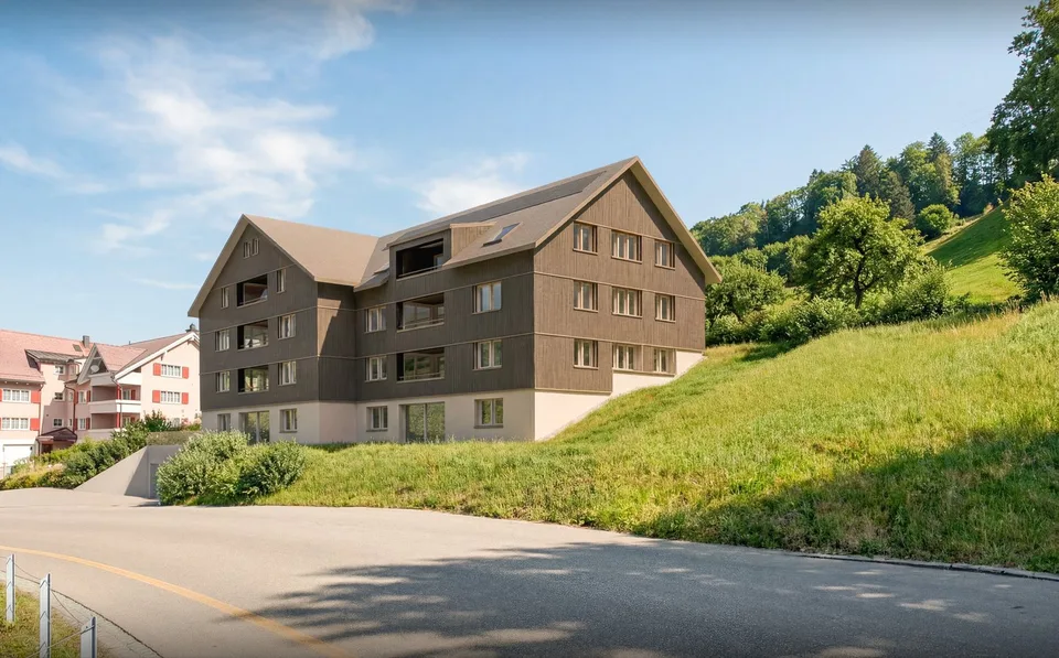 Appartamento giardino di nuova costruzione con molto spazio e senso di vita nel Toggenburg