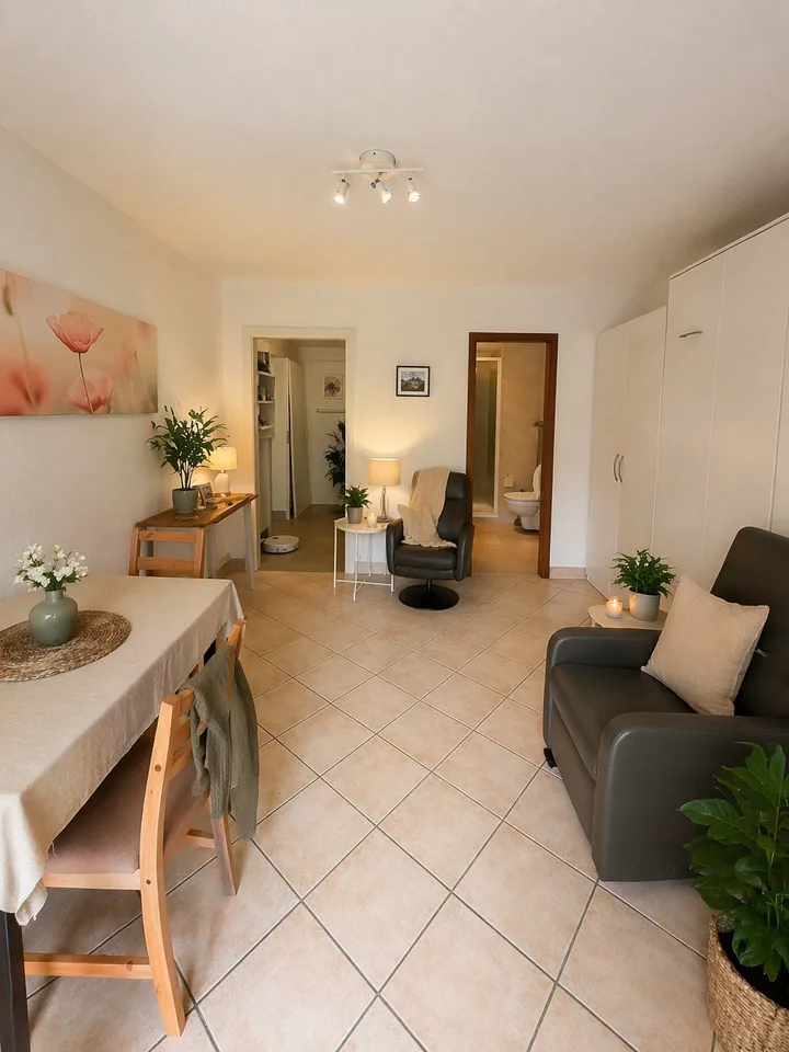 2 Studios renoviert in Vercorin | Ideale Investition