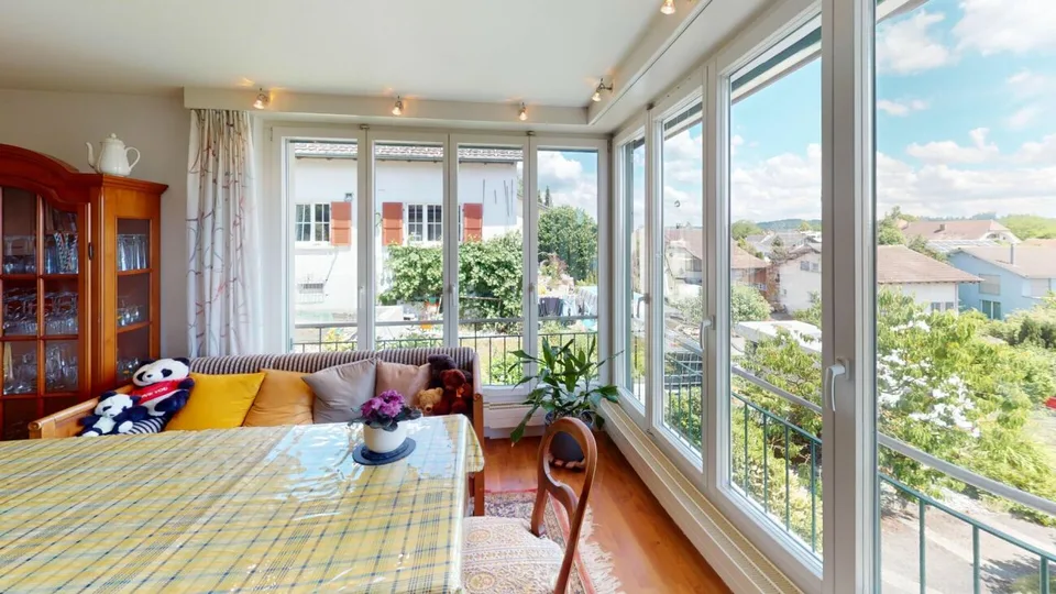 Single-family house with large garden and view of the Alps – photo 9 of 16