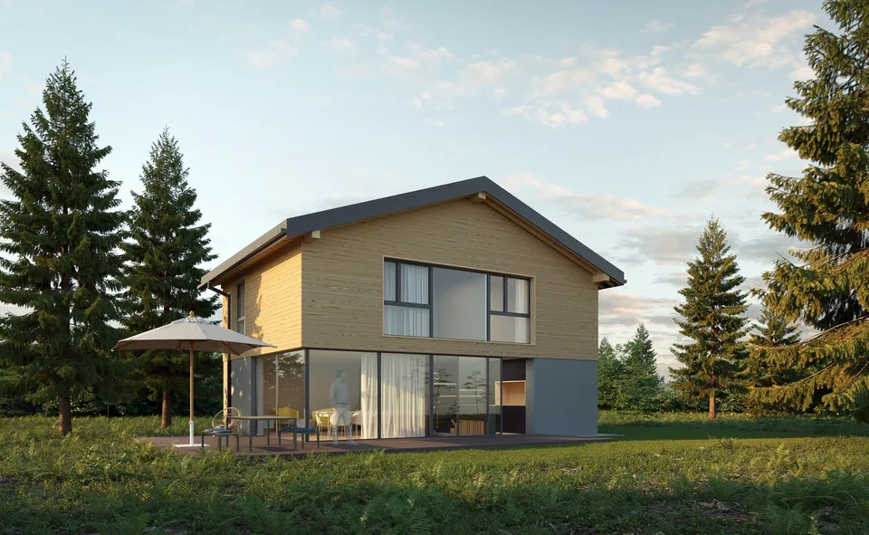 MIEX (VS) | CHALET 5.5 p SUR PLAN - 1028m2